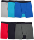 Fruit of the Loom Men's Big and Tall Tag-Free Boxer Briefs - Comfort