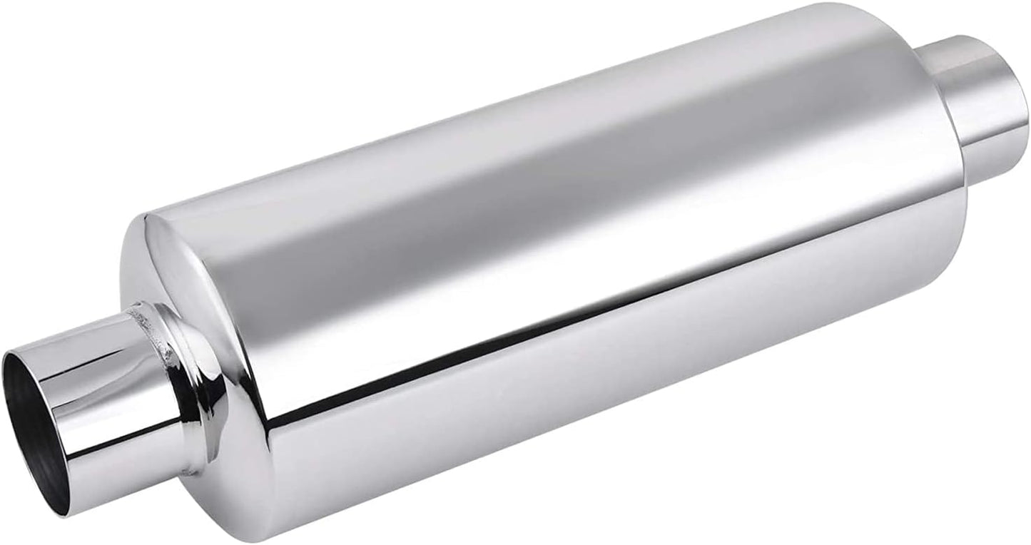 EVIL ENERGY 2 inch Resonator Muffler for Deep Exhaust Tone