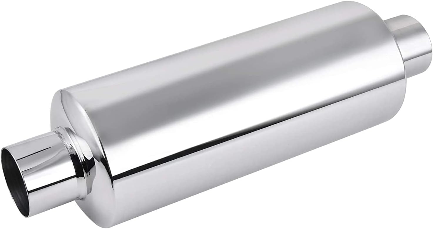 EVIL ENERGY 2 inch Resonator Muffler for Deep Exhaust Tone