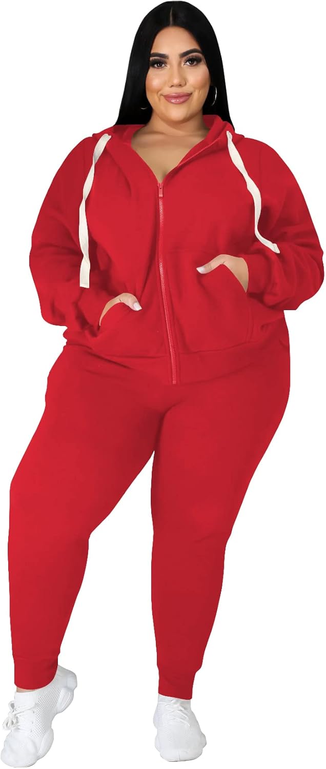 Plus Size Two Piece Outfits for Women - Stylish and Comfy Set