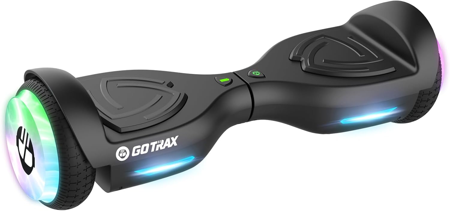 Gotrax Hoverboard with LED Wheels and Dual Brushless Motor