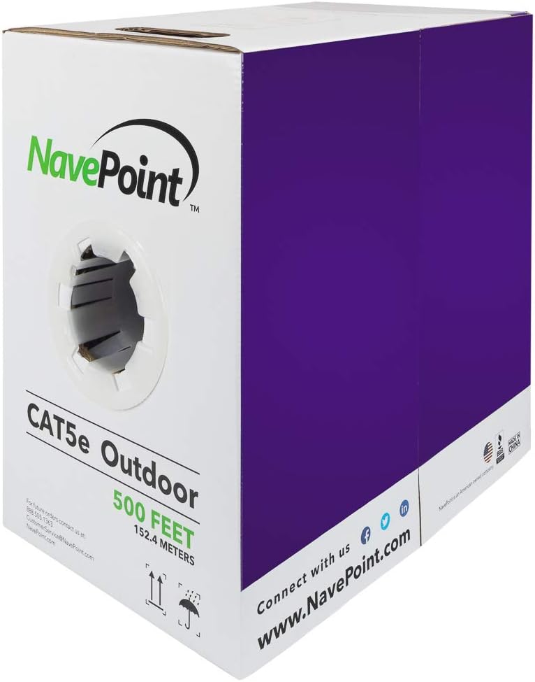 NavePoint CAT5e Outdoor Direct Burial Rated Ethernet Cable Review