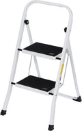 Simpli-Magic Step Ladder 2-Step Stool - Stable Foldable Height