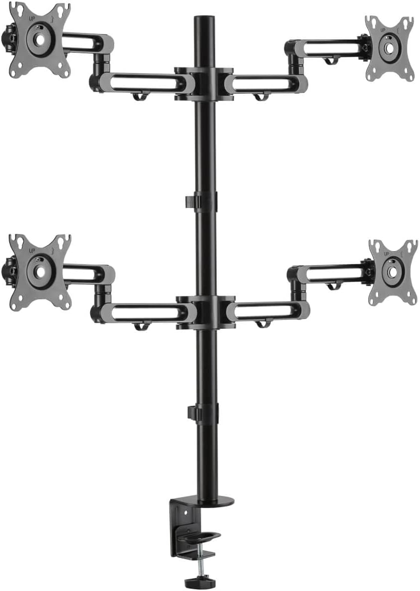 Tripp Lite Quad Monitor Full-Motion Flex-Arm for 13-27 in Displays