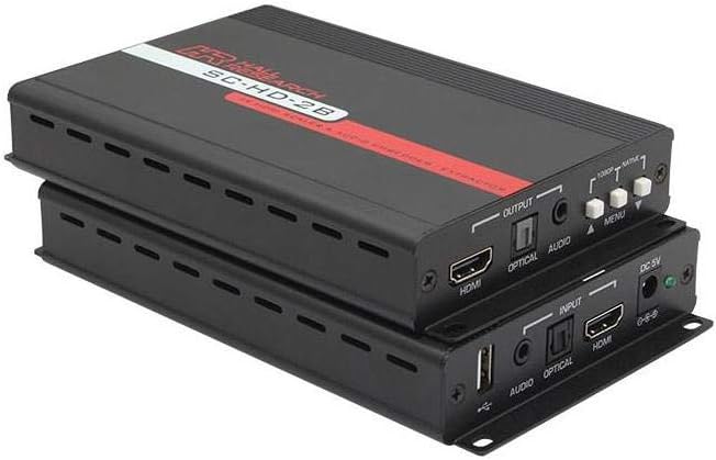 4K/60Hz HDMI Scaler with Audio Embed/Extract & Image Flip