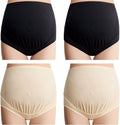 Mama Cotton Over The Bump Maternity Panties High Waist (Style P49B)
