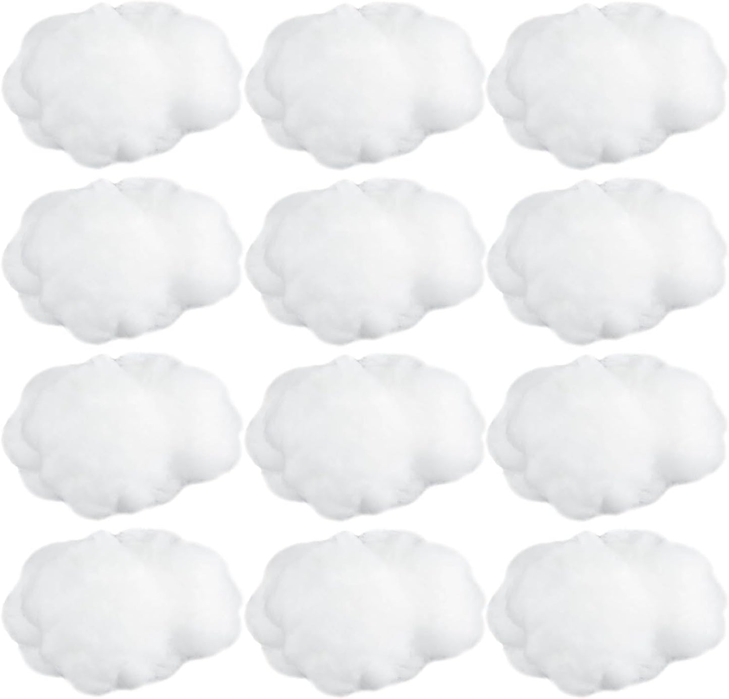 Jetec 12 Pieces Artificial Cloud Props for Dreamy Decor