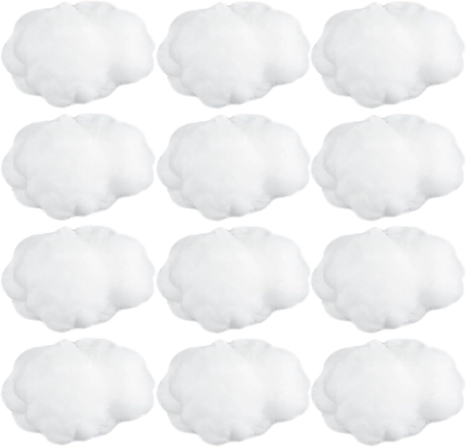 Jetec 12 Pieces Artificial Cloud Props for Dreamy Decor
