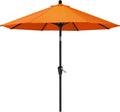 MASTERCANOPY Patio Umbrella for Outdoor Market Table - 9ft Orange