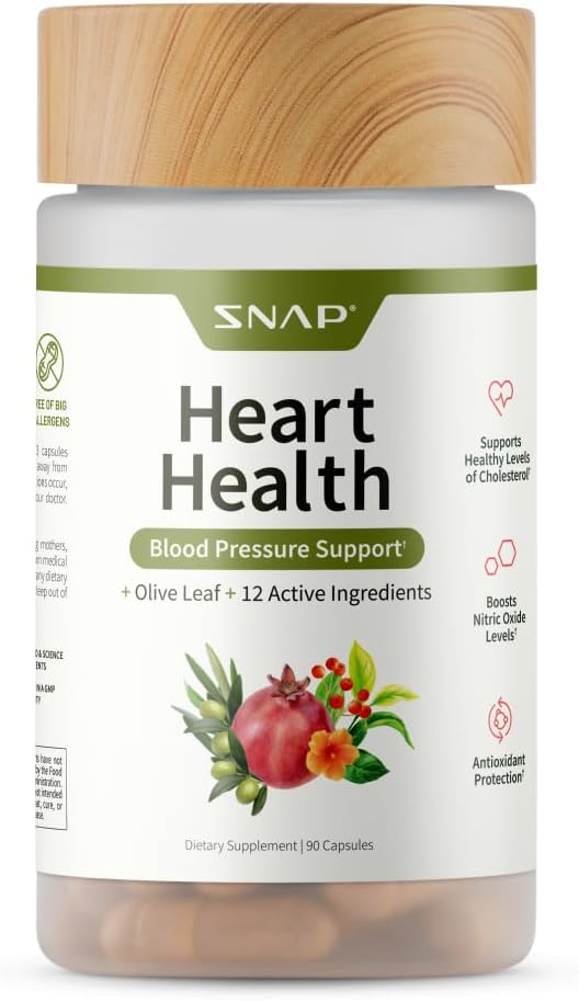 Heart Health Support Supplement with Natural Ingredients for Wellness