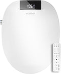 Upgrade Smart Bidet Toilet Seat Round with Heated Features