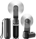 Pocket-Sized Power Bank Fan for On-the-Go Cooling!