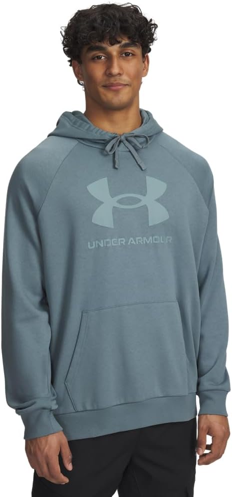Under Armour Men's Rival Fleece Logo Hoodie for Ultimate Comfort