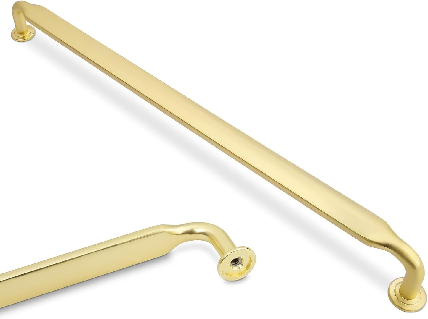 Brushed Brass Cabinet Pulls 12.6 Inch for Kitchen and Bathroom