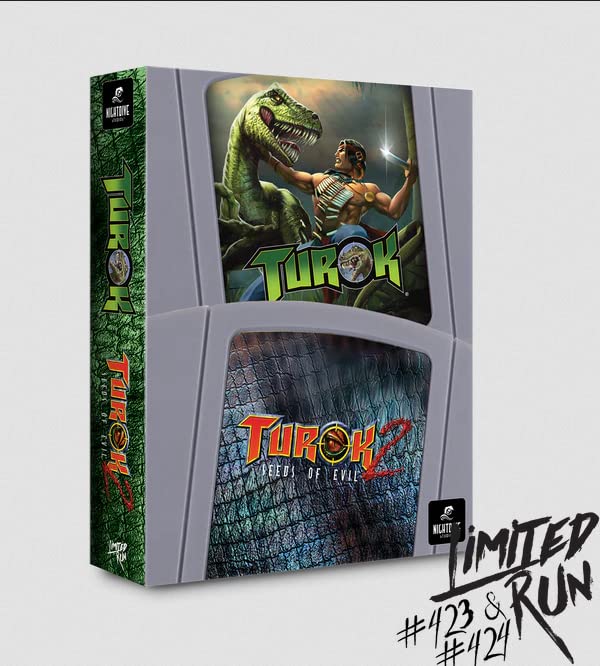 Turok and Turok 2 Double Pack for PlayStation 4 - Epic Adventure