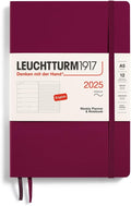 LEUCHTTURM1917 Weekly Planner & Notebook 2025 - Compact A5 Planner