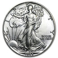 1988 1 Ounce American Silver Eagle - Certified.999 Fine Silver