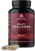 Advanced Multi Collagen Protein Capsules Muscle - Builds Lean Muscle
