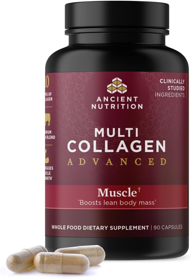 Advanced Multi Collagen Protein Capsules for Lean Muscle Support