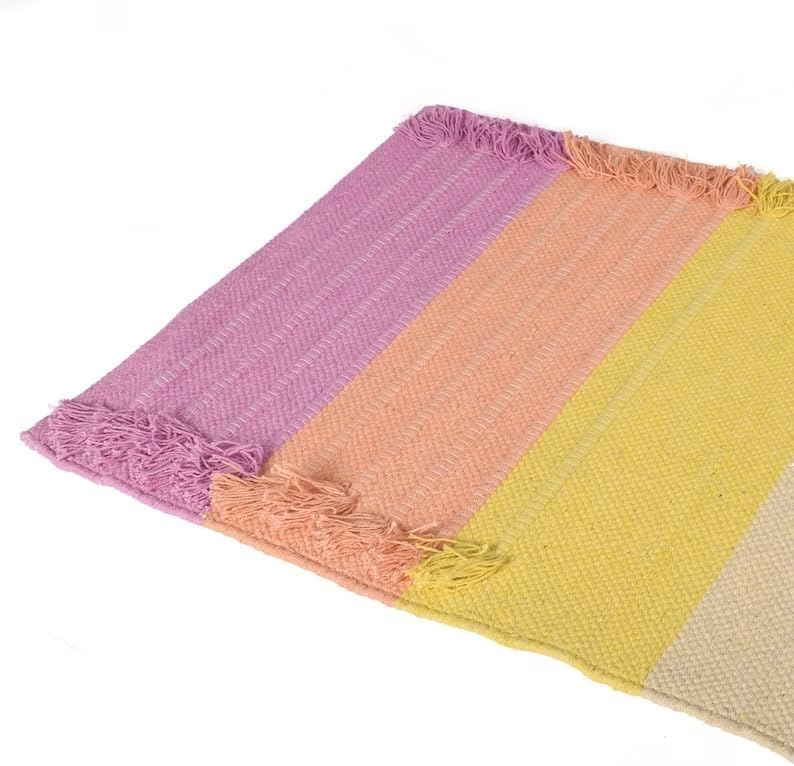 Hand-Woven Eco-Friendly Yoga Mat - Non-Slip & Extra-Long