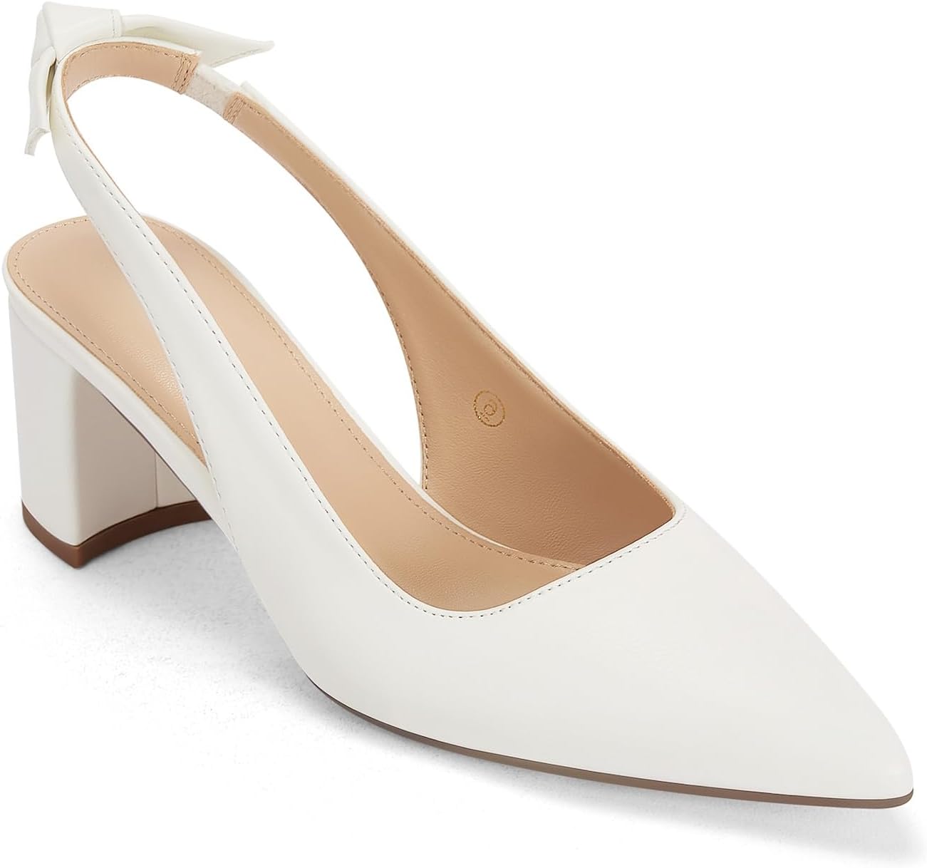 Juliet Holy Womens Pumps with Bowknot and Chunky Block Heels