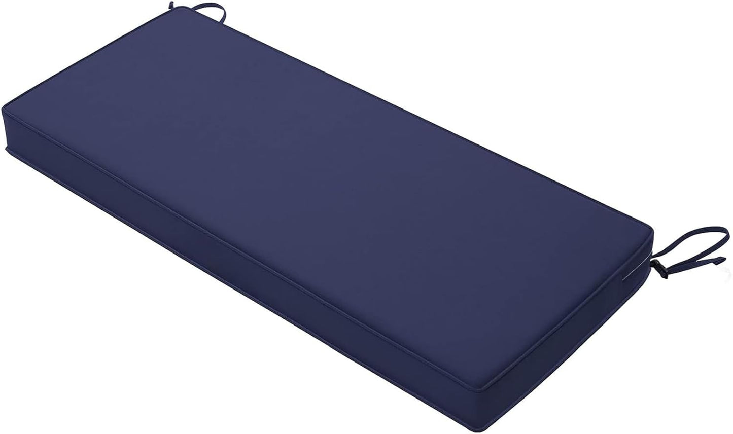 Favoyard Outdoor Bench Cushion 42 x 18 Inch Waterproof Comfort