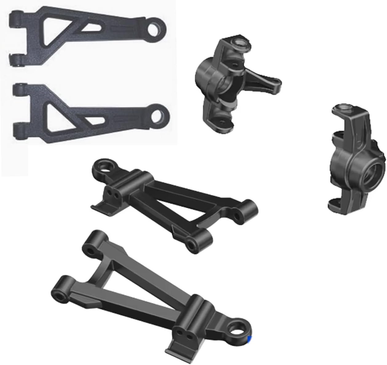 Enhance Suspension: RC Car Front Arms for Hyper Go 1:16 Scale