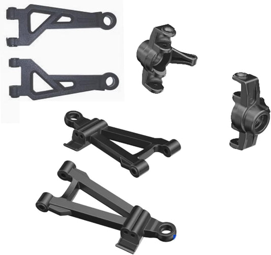 Enhance Suspension: RC Car Front Arms for Hyper Go 1:16 Scale