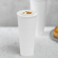 Karat 24 oz Paper Hot Coffee Cups [500 ct] - Sturdy Hospitality Cups