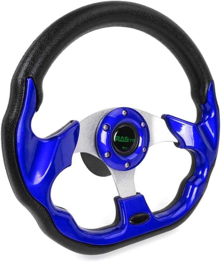 RASTP 12.6 Inch Boat Steering Wheel for Marine Vessels