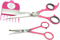 SCAREDY CUT NO Buzz Dog Clippers, Tiny Trim Safety Scissor - Quiet