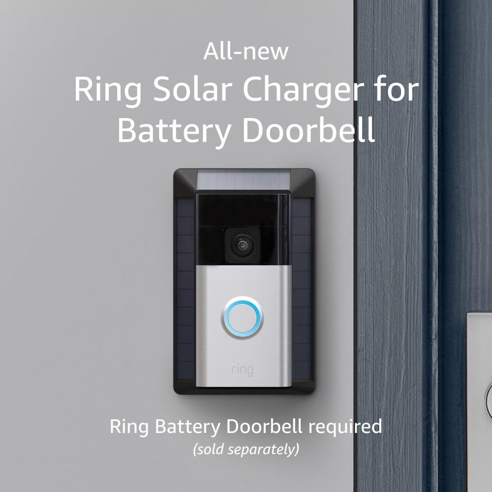 Ring Solar Charger: Never Miss a Doorbell Alert