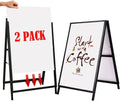 A Frame Sidewalk Sign 24x36 in Double-Sided Sandwich Sign - Heavy Duty