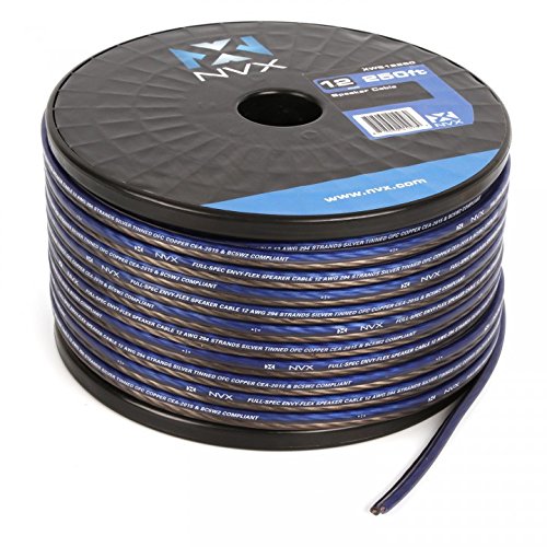 NVX XWS1250 50ft True Spec 12 Gauge Oxygen-Free Speaker Cable