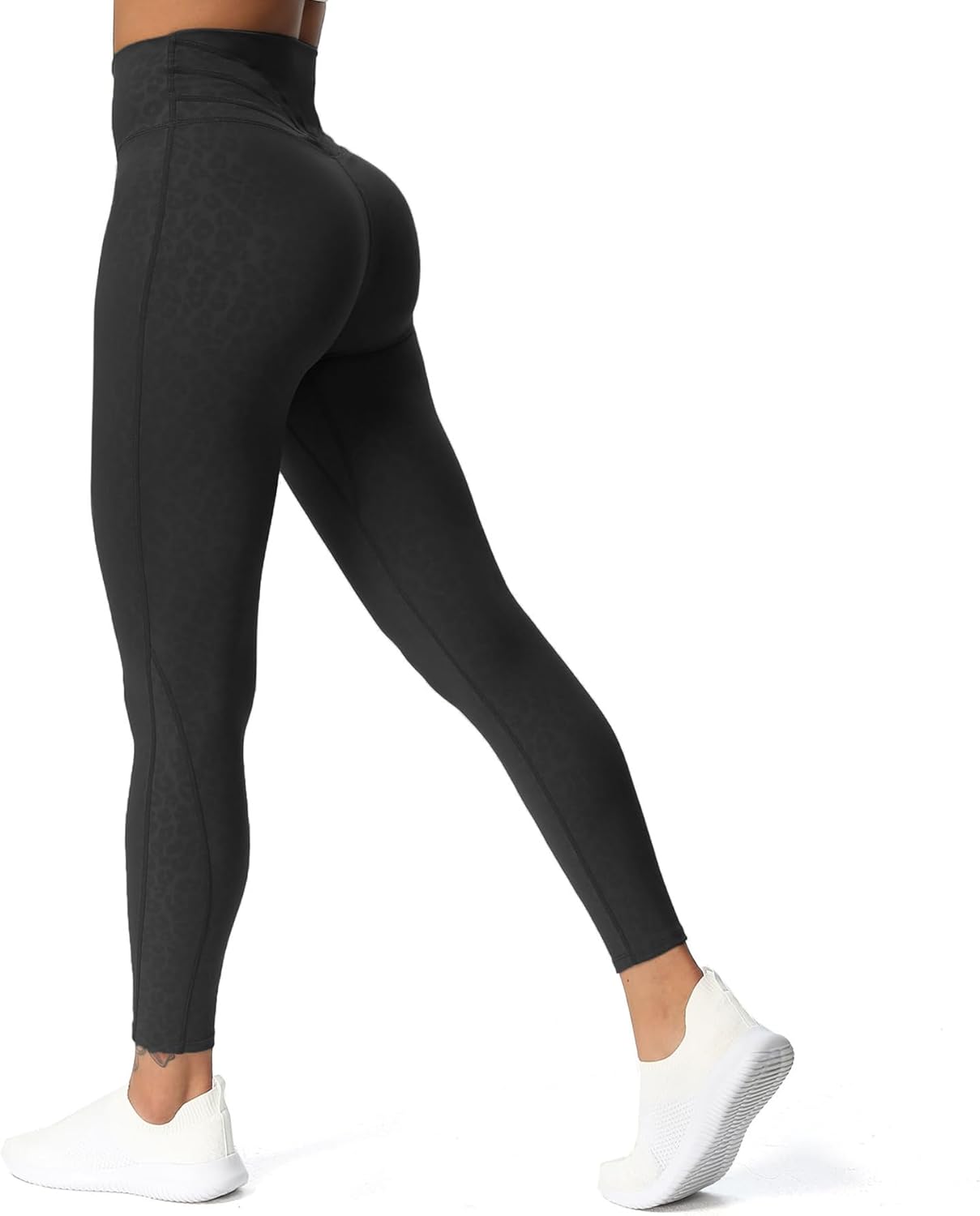 Aoxjox High Waisted Workout Leggings for Women - Trinity Yoga Pants