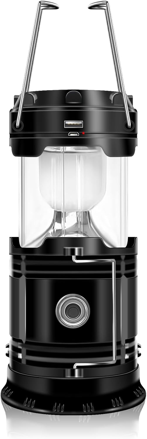 Collapsible Solar Lantern - Rechargeable Light