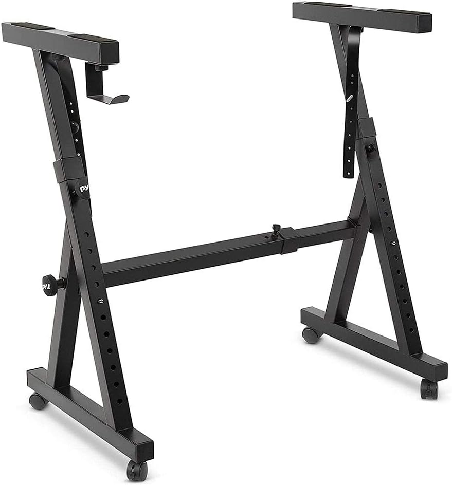 Pyle Port Universal Electronic Heavy-Duty Z Style Keyboard Stand