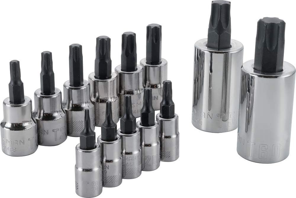 CRAFTSMAN Torx Bit Socket Set for Enhanced Mechanic Performance