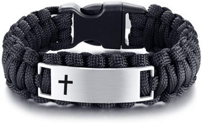 LiFashion Personalized Scripture Bracelet - Free Engraving