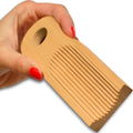 Curved Gnocchi Paddle: Easy Groove Creation