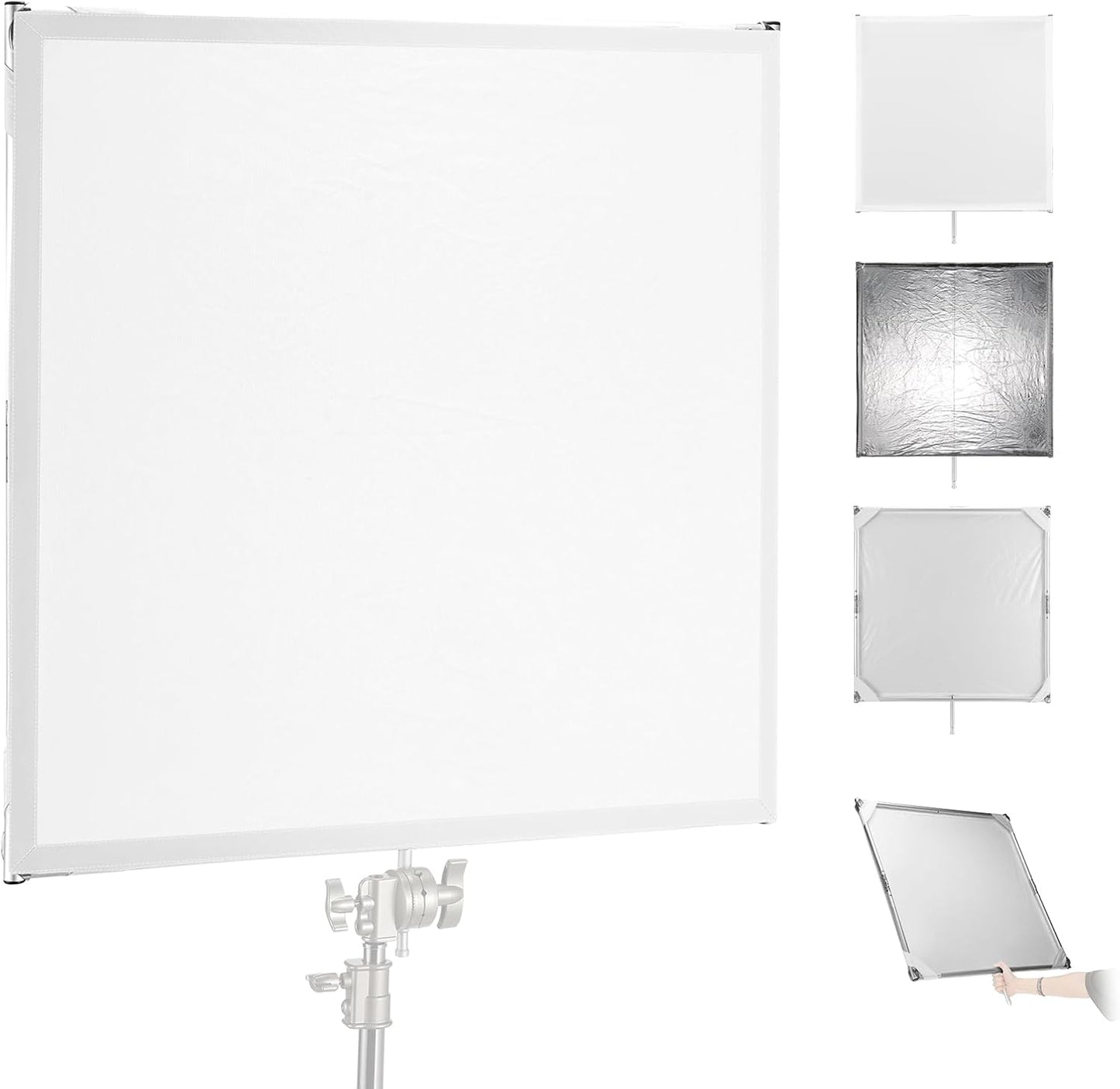 NEEWER Light Diffusion Panel Scrim Kit for Studio Photography
