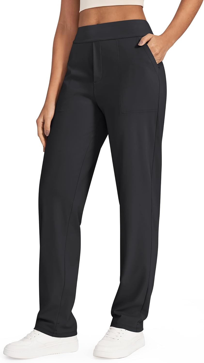 ShiftReady Yoga Pants for Women - High Waist Business Casual Trousers