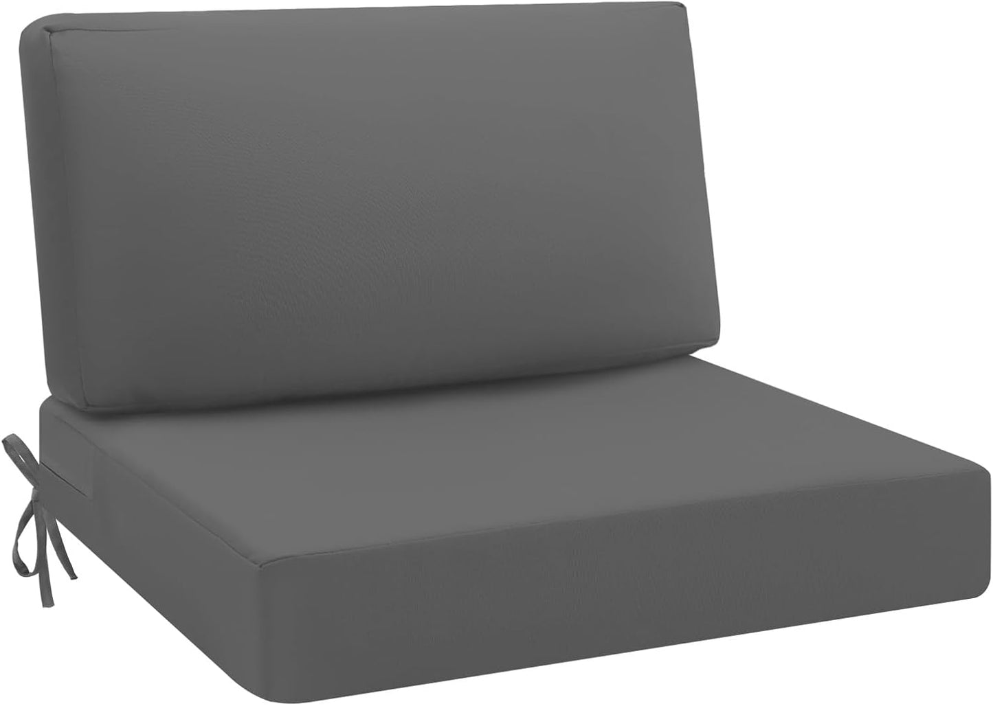 Waterproof Outdoor Cushions for Patio Furniture - Dark Grey
