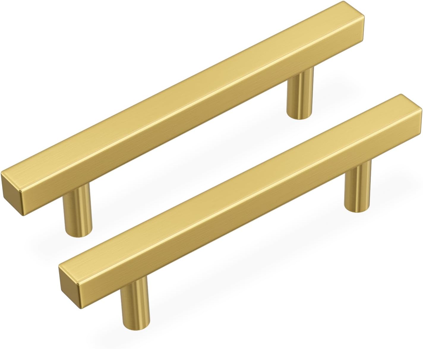 Haidms 20 Pack Gold Cabinet Handles for Kitchen Cupboard Dresser