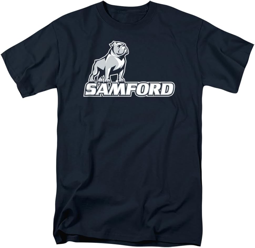 Samford University Distressed Primary Logo Hoodie for Fans