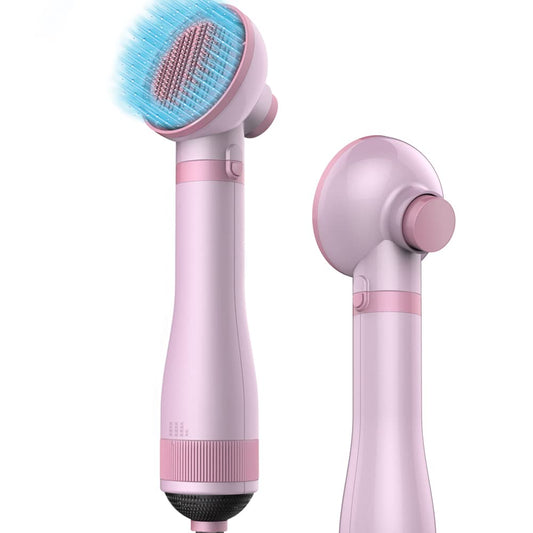 HANMEI Gentle Grooming Blower: Quick Dry & Brush Combo