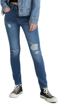 Levi's Women's 721 High Rise Skinny Jeans - FigureFlattering Fit Shoes