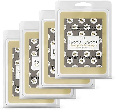 The Bees Knees Wax Melts - Honeyed Champagne Scented Soy Pack