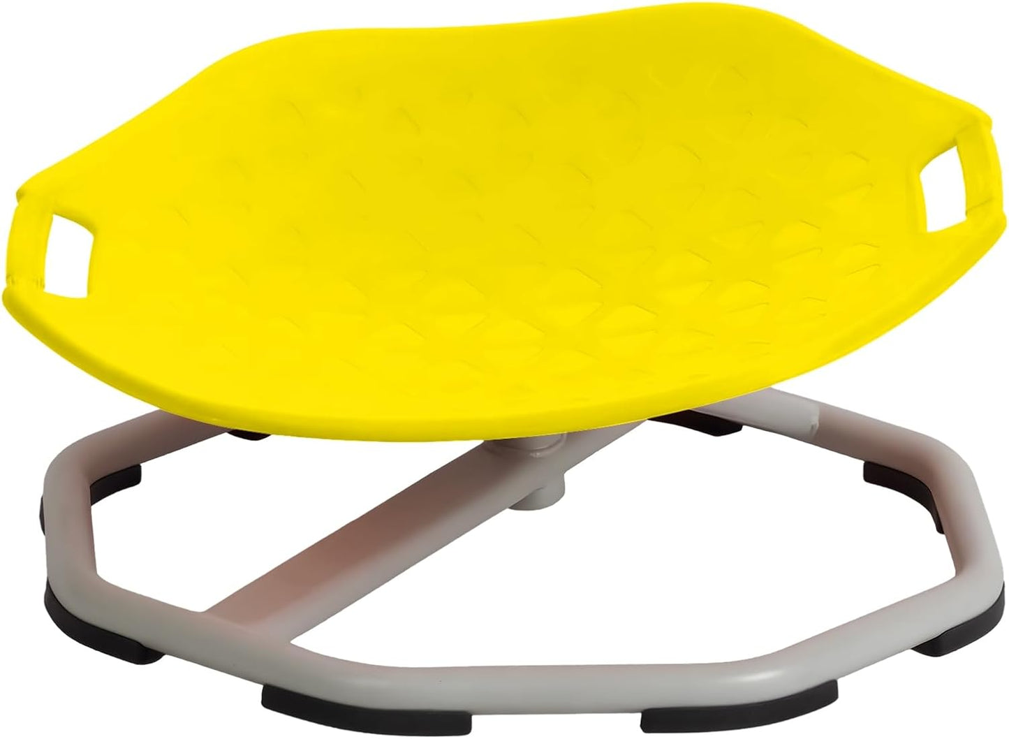 Yellow Sensory Swivel Chair for Autistic Kids