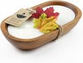 Apple Maple Bourbon Dough Bowl Soy Candle - 3 Wick Rustic Decor